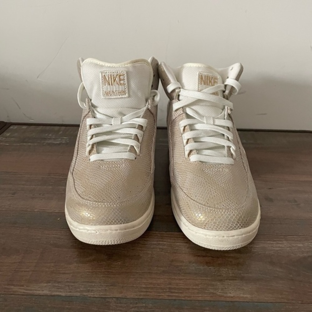 NIKE AIR PYTHON PREMIUM HI SNEAKER TRAINER SPORT MEN SHOES SNAKE SKIN SIZE 8 - Picture 5 of 7